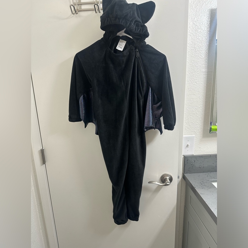 Kids Black Bat Costume